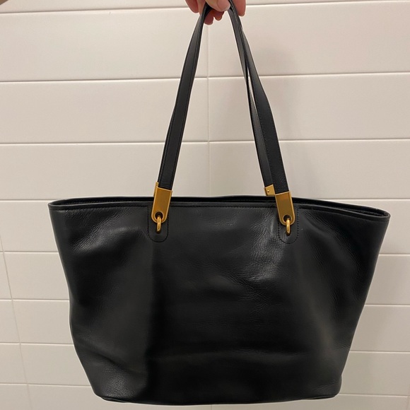 MARC JACOBS Pike Place Black Leather Tote Bag - Picture 4 of 11